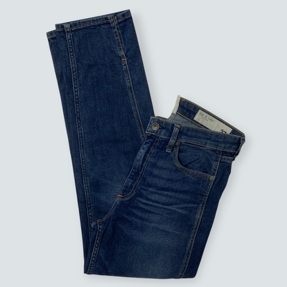 RAG & BONE NINA High-Rise Cigarette in MANCHESTER with SLIT Size 27 in EUC - Picture 5 of 11